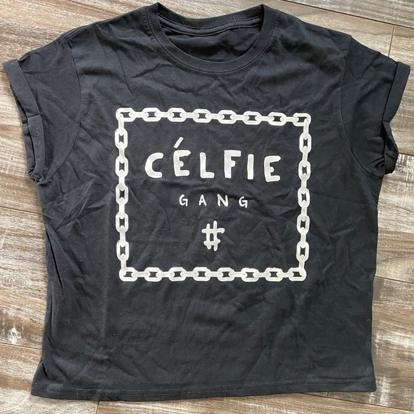 Celfie Gang Screen Printed Tee - Picture 1 of 2
